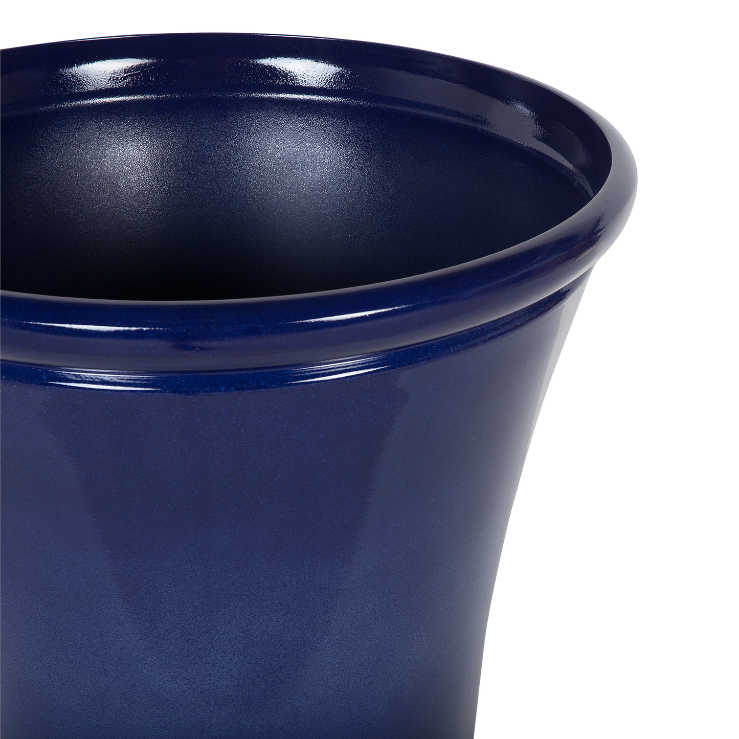 Set mit 2 Blumentöpfen KOKKINO Stein 46 cm Marineblau
