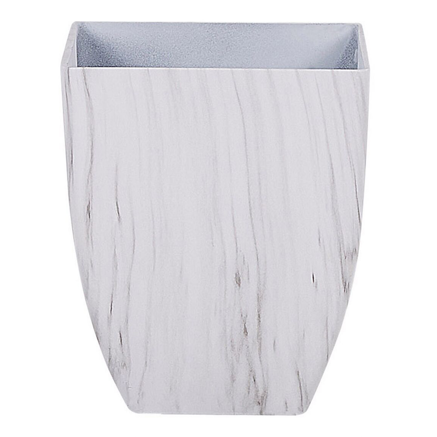 Set mit 2 Blumentöpfen MIRO Stein 28 cm Weiss
