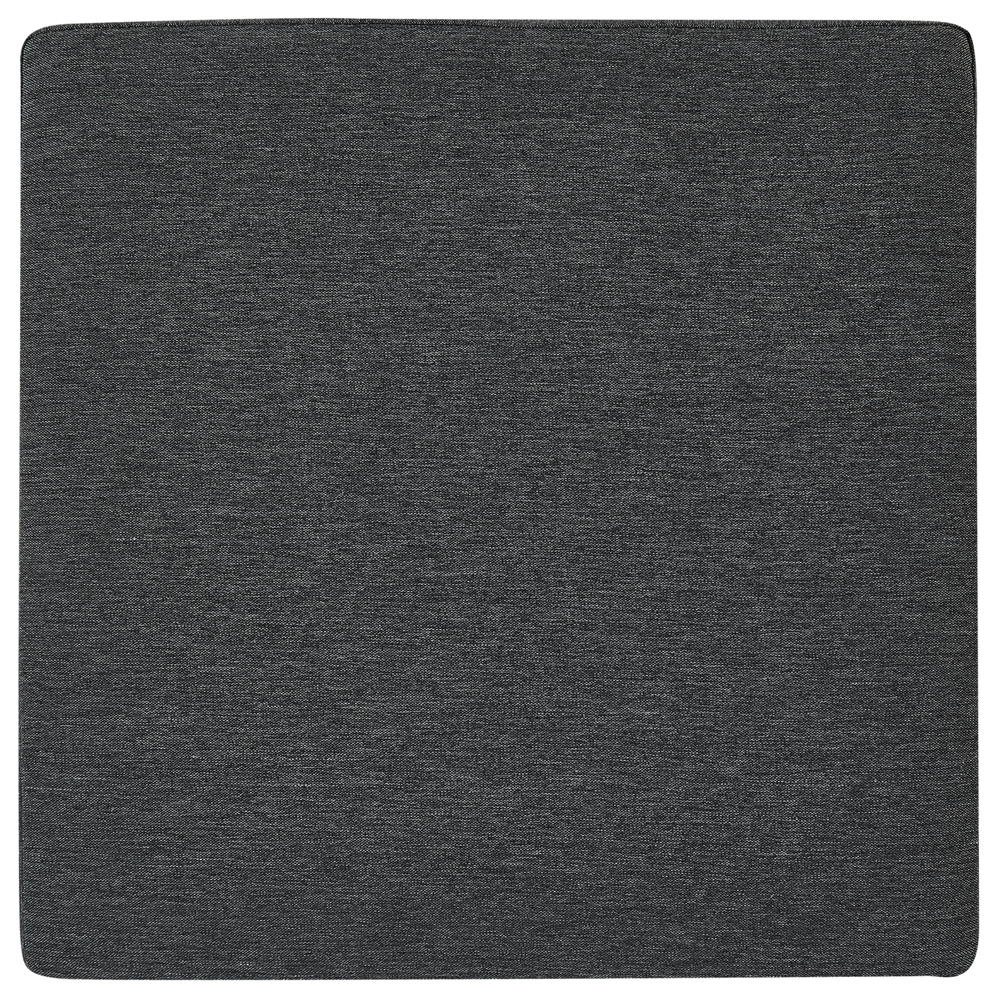Set mit 4 Stühlen und Sitzkissen TAVIANO Metall Schwarz