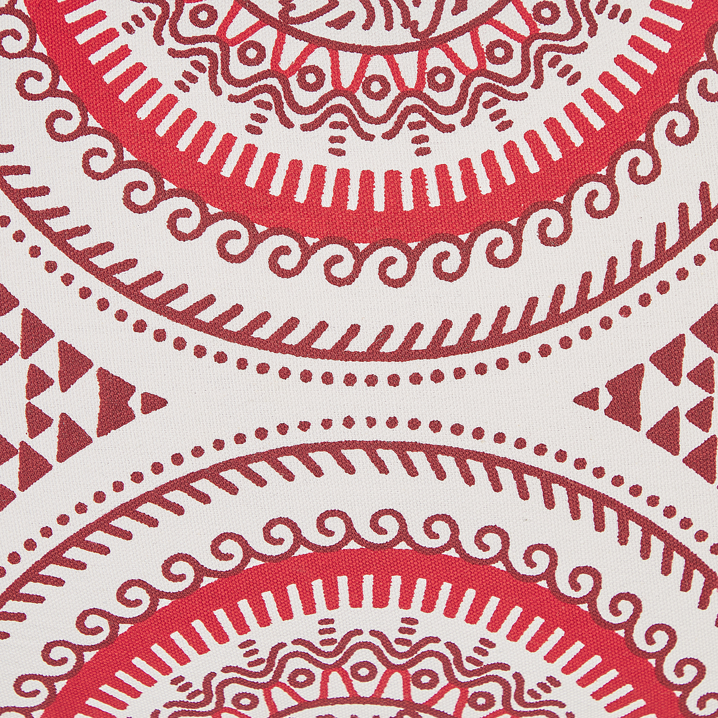 Dekokissen 2er Set ANTHEMIS Baumwolle 30 x 50 cm Rot Orientalisches Muster