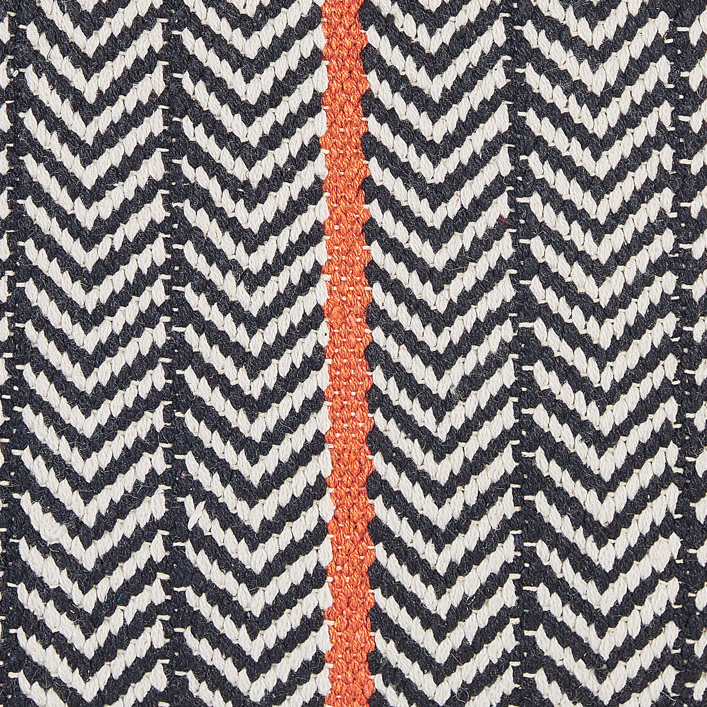Dekokissen 2er Set BOUVARDIA Baumwolle 45 x 45 cm Grau ZickZack-Muster