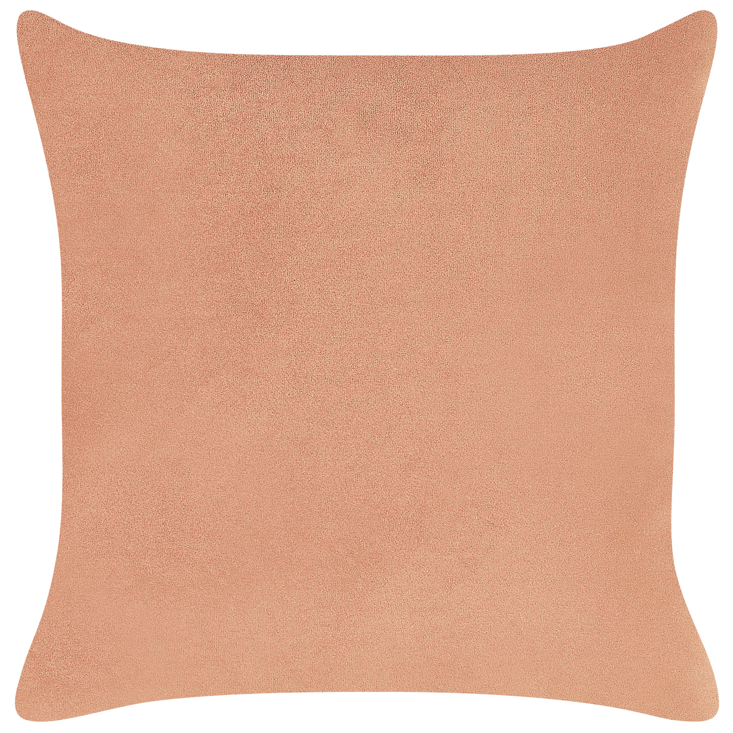 Chaiselongue Samtstoff pfirsichrosa linksseitig LE CRAU