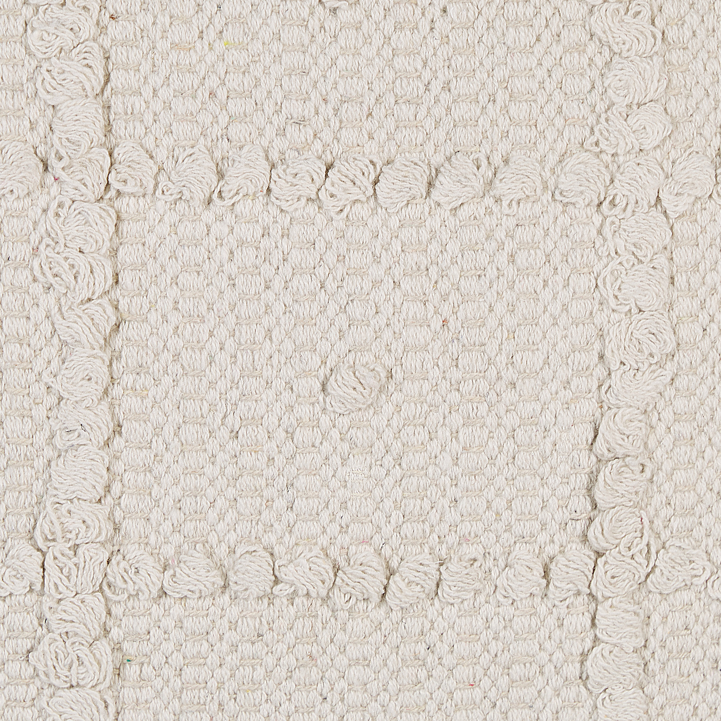 Kissen 2er Set Baumwolle Beige IXORA 45 x 45 cm