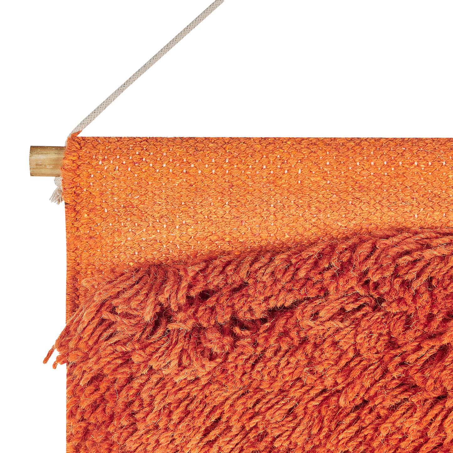 Wandbehang KAMALIA Baumwolle 112 cm Orange