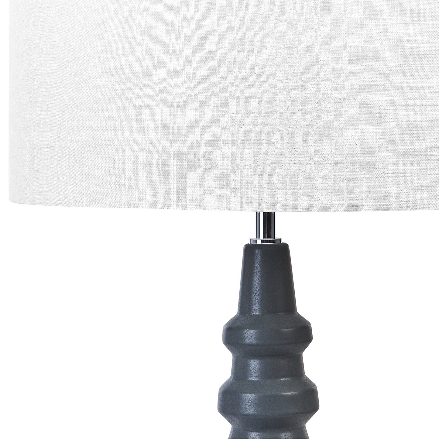 Tischlampe aus Keramik schwarz CERILLOS