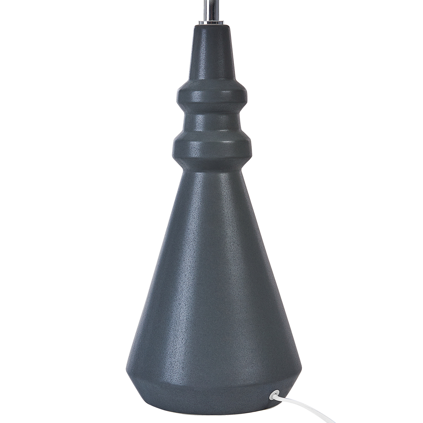 Tischlampe aus Keramik schwarz CERILLOS