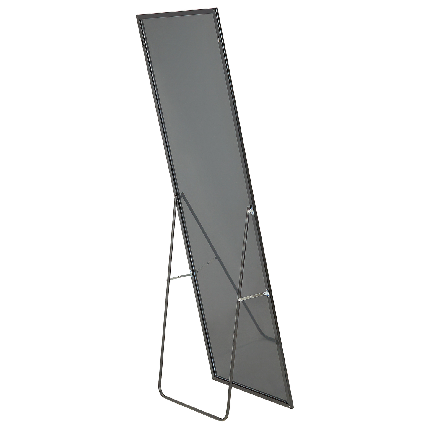 Standspiegel BEAUVAIS 156 cm Metall Schwarz
