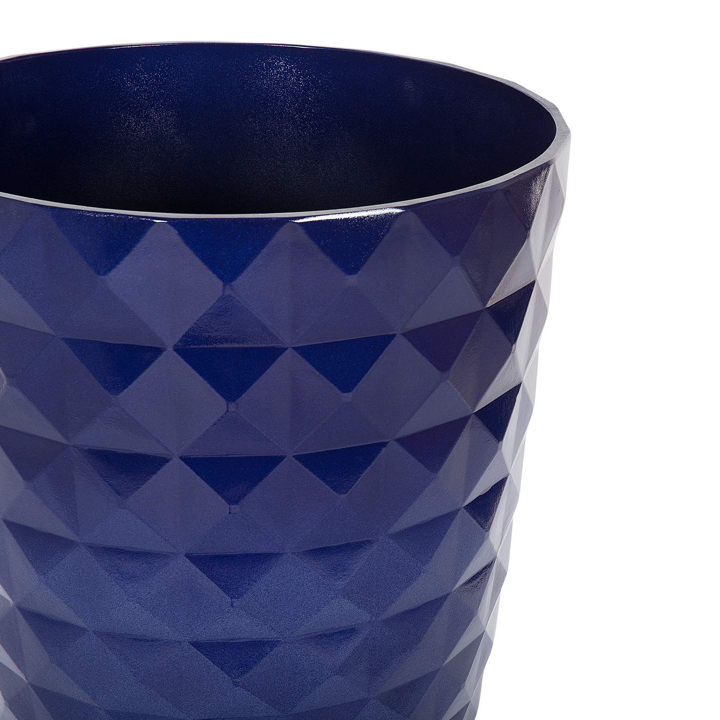 Blumentopf 2er Set marineblau rund 35 x 35 x 50 cm FERIZA
