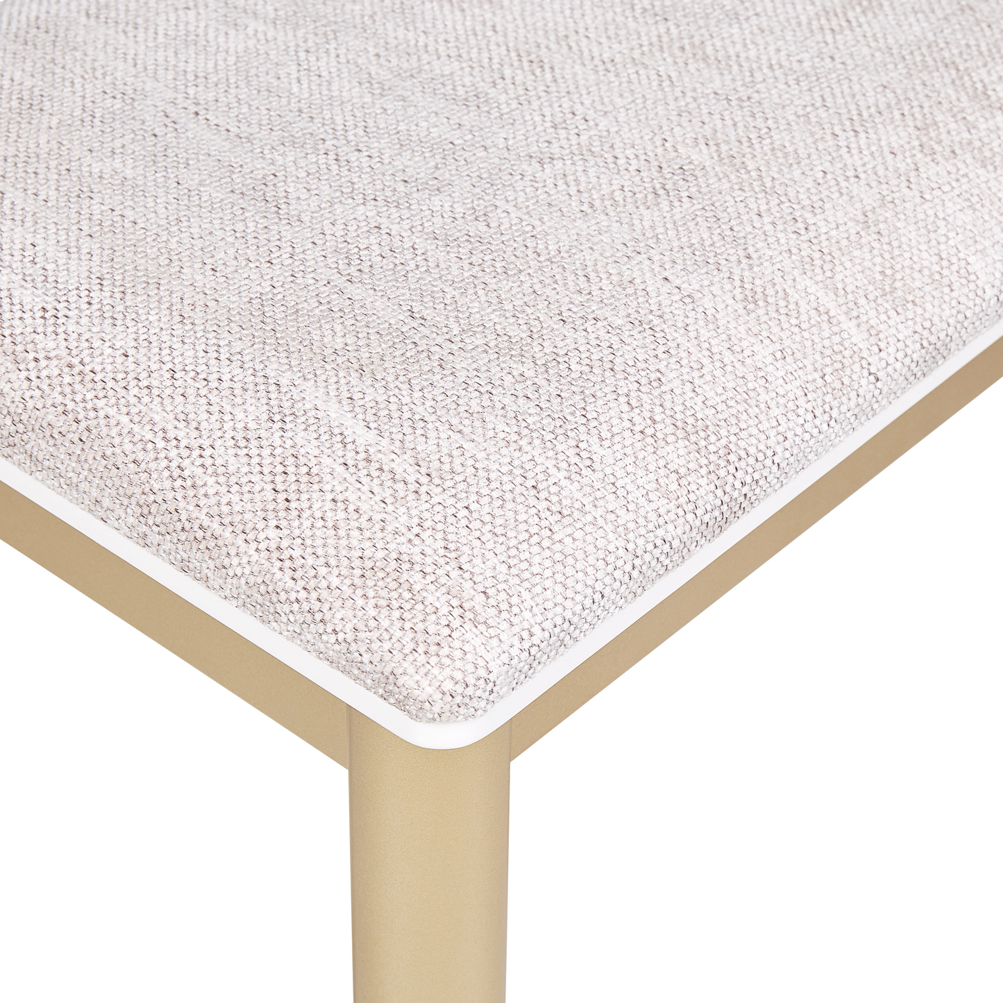 Schminktisch mit Spiegel und Hocker ROSEY LED Weiss