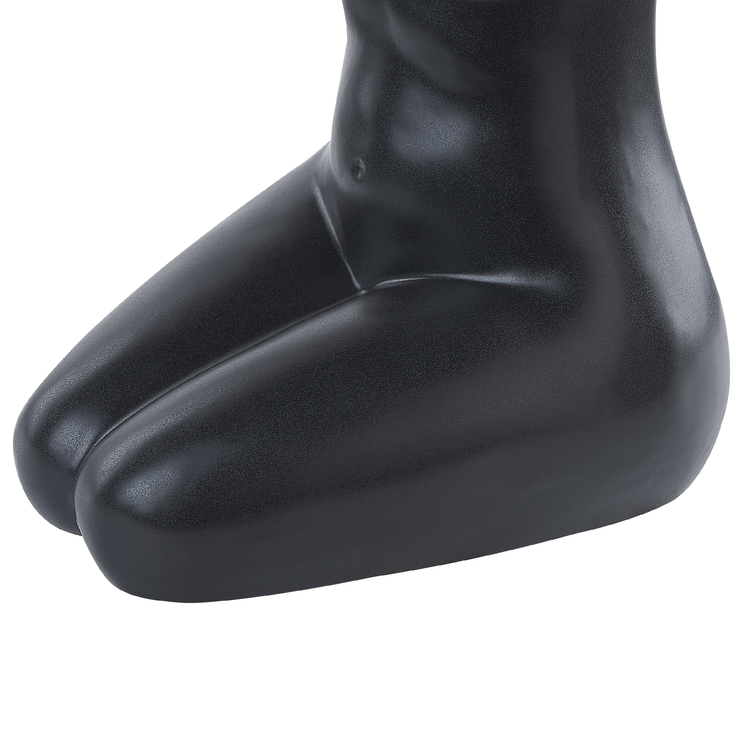Blumenvase PYRGOS Keramik 22 cm Schwarz