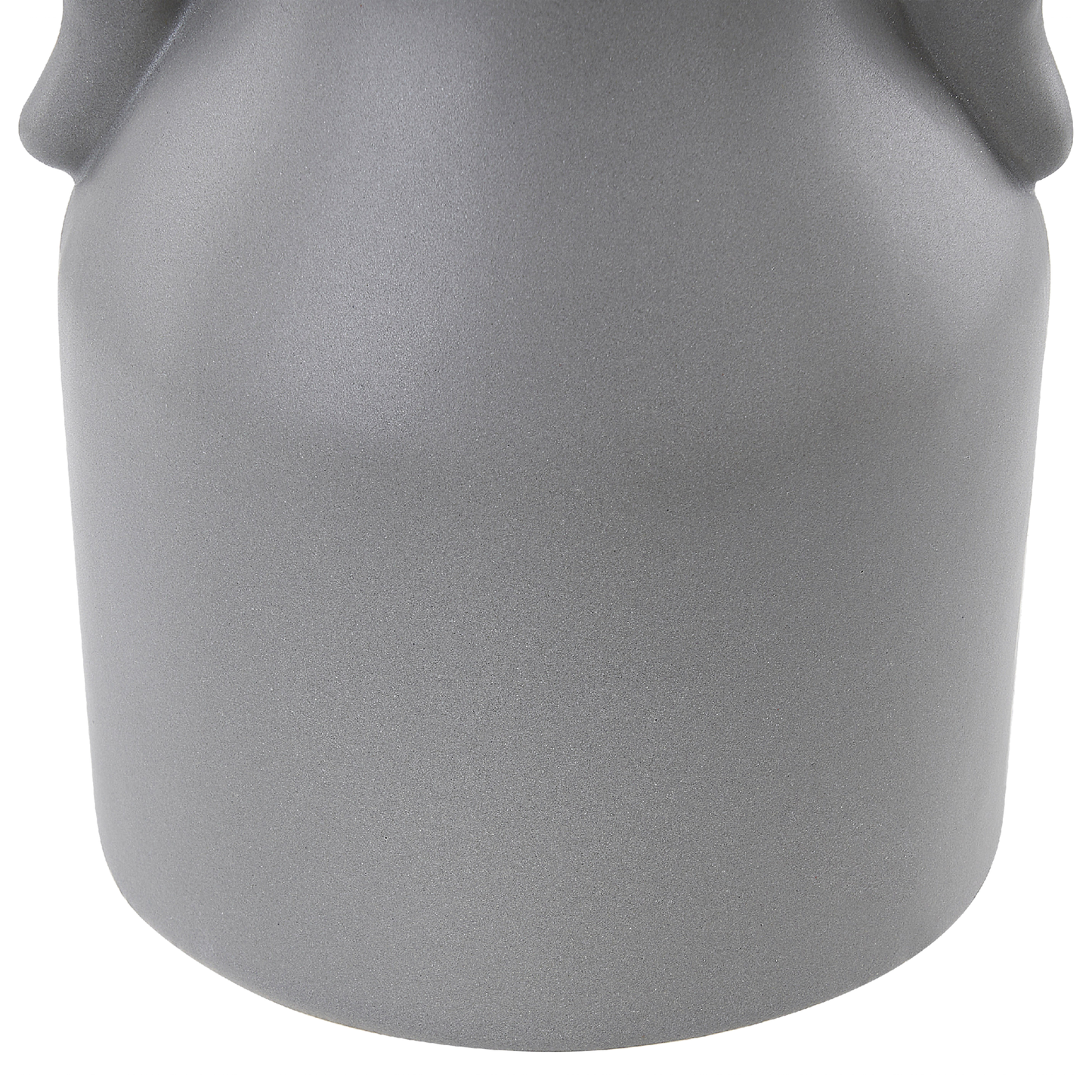 Blumenvase TRIPOLI Keramik 21 cm Grau