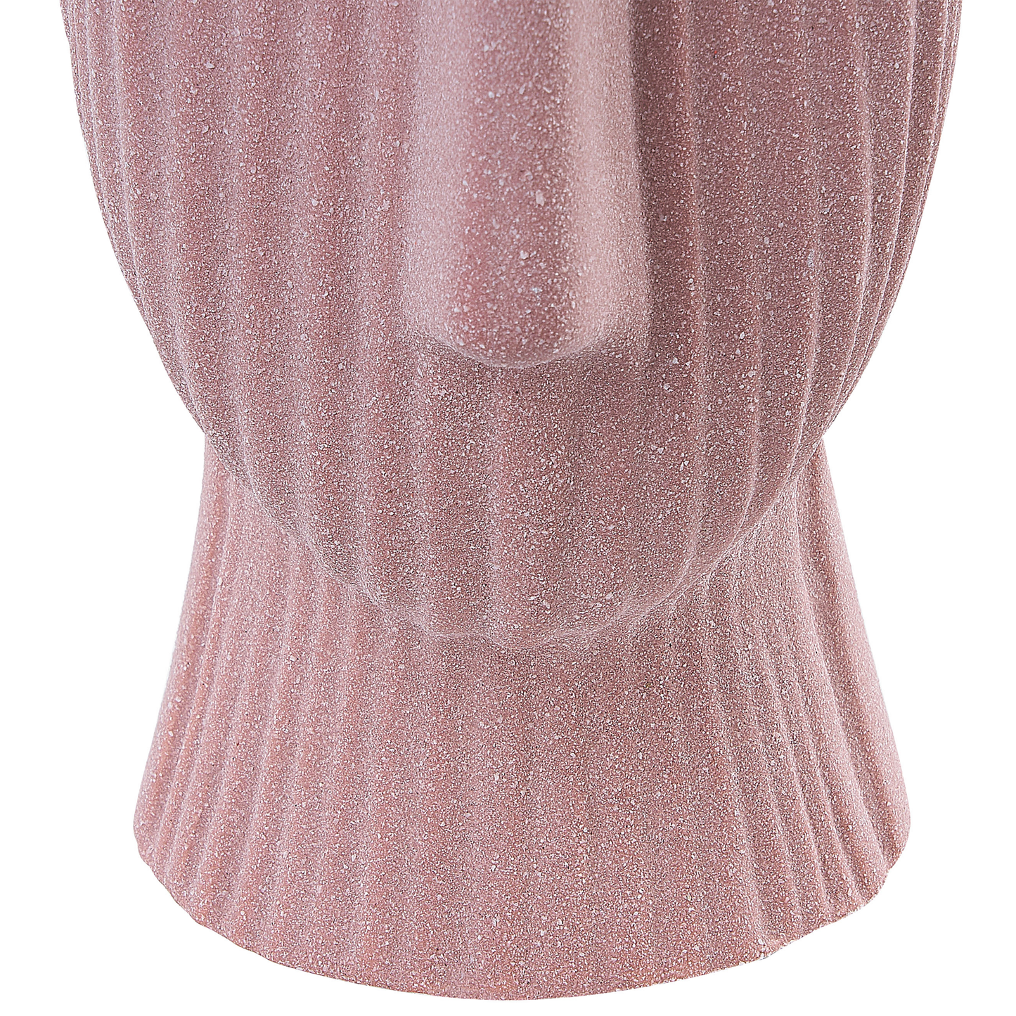 Blumenvase PALLINI Steinzeug 24 cm Pfirsichrosa