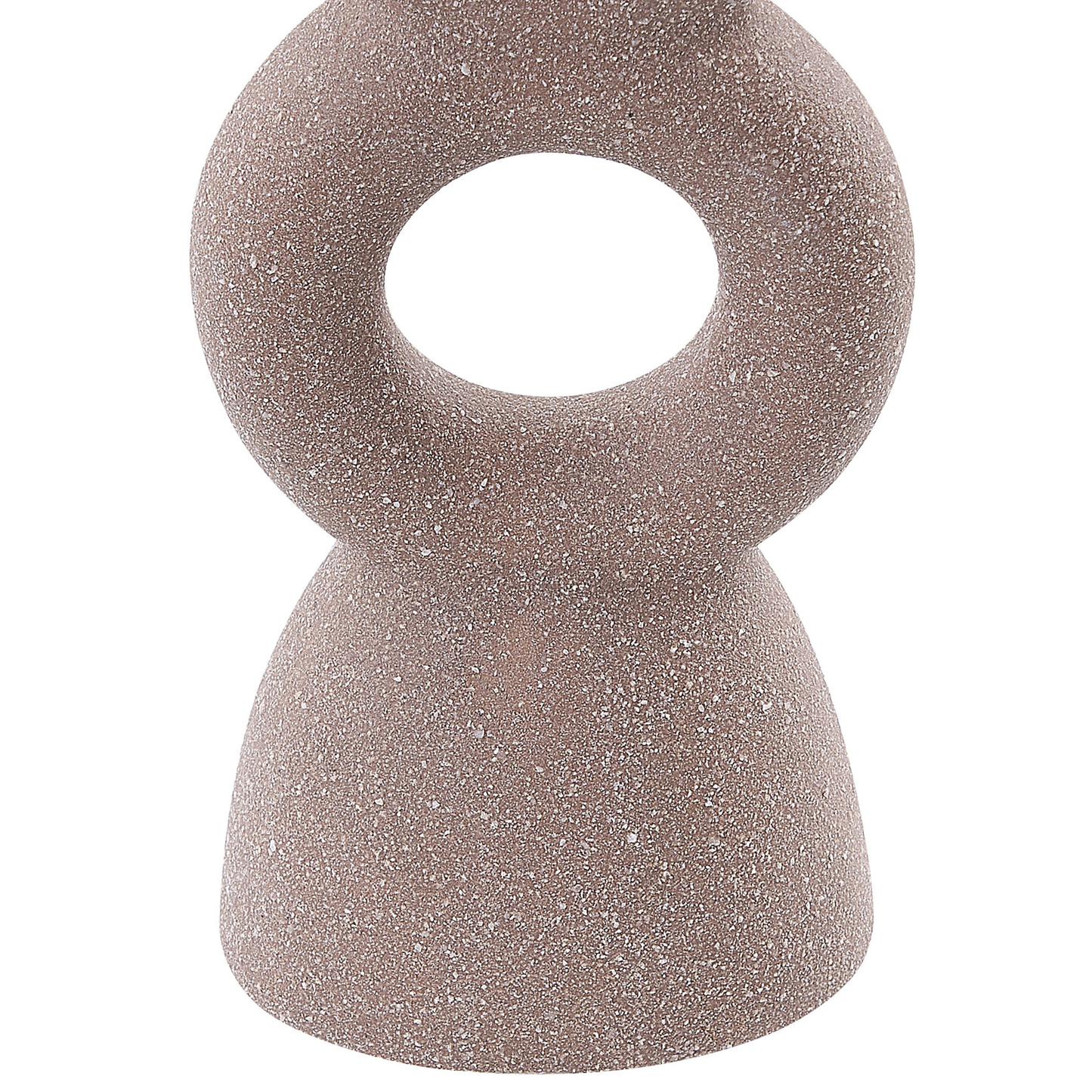 Kerzenständer NAOUSA Keramik 23 cm Beige