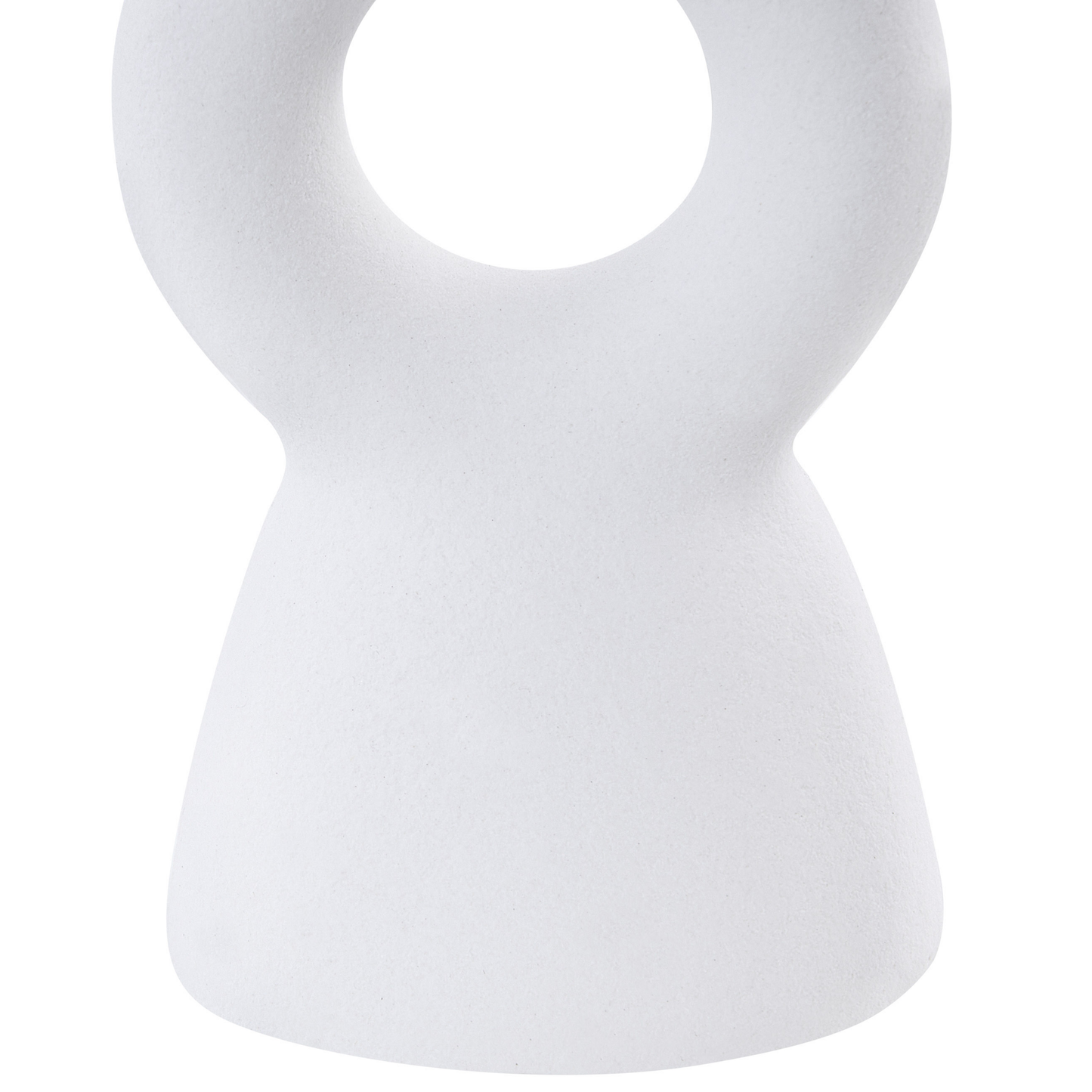 Kerzenständer SPARTA Keramik 17 cm Cremeweiss