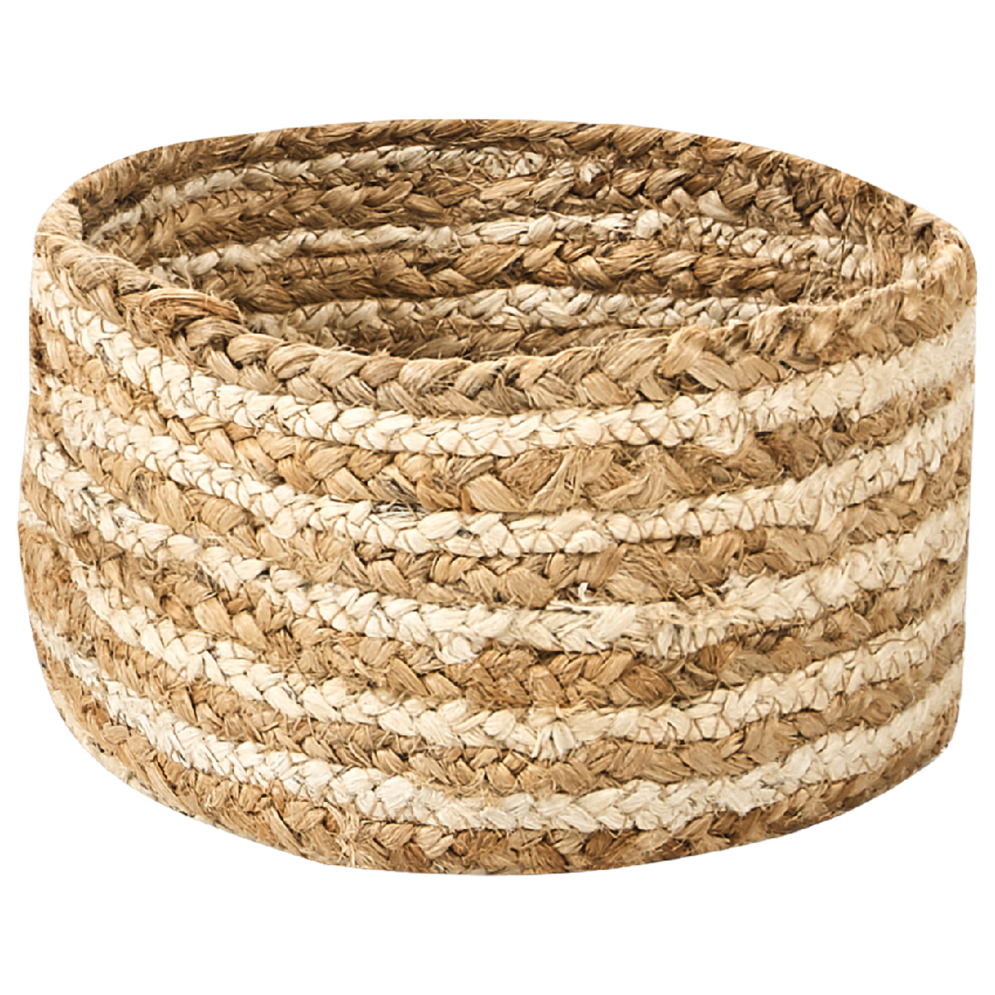 Aufbewahrungskorb Jute naturfarben / beige 3er Set KAHU