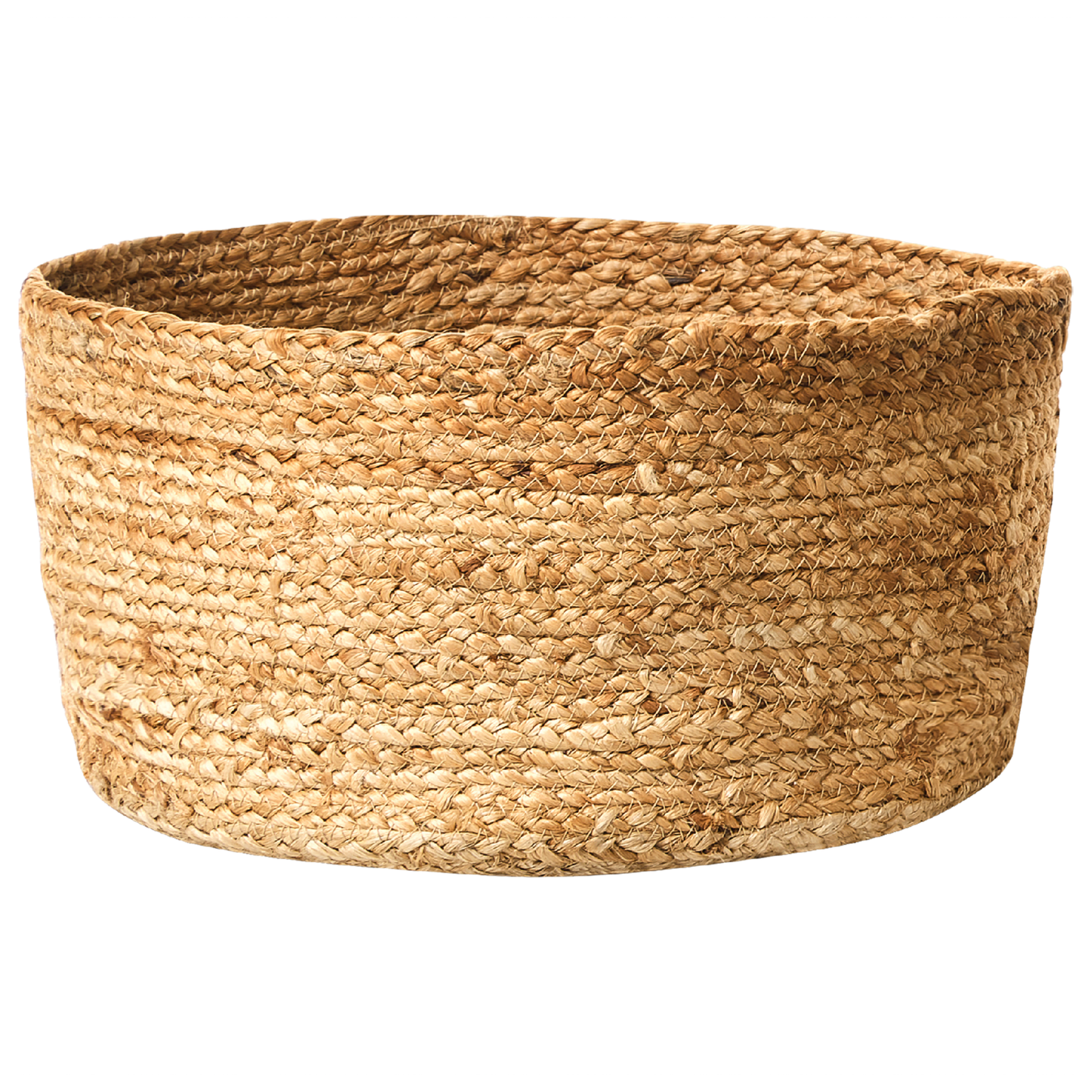 Aufbewahrungskorb Jute naturfarben / beige 3er Set RANWAL