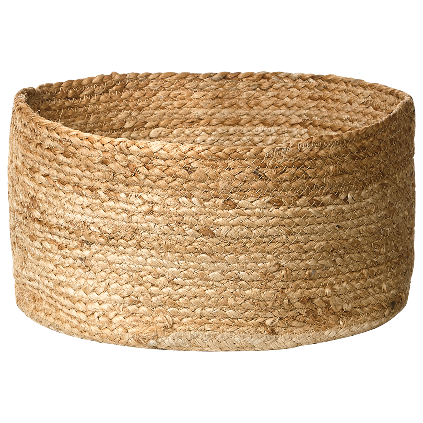Aufbewahrungskorb Jute naturfarben / beige 3er Set RANWAL