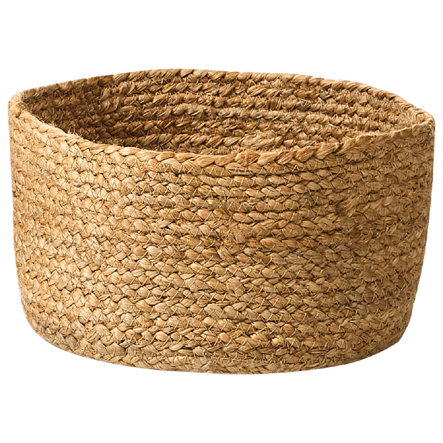 Aufbewahrungskorb Jute naturfarben / beige 3er Set RANWAL