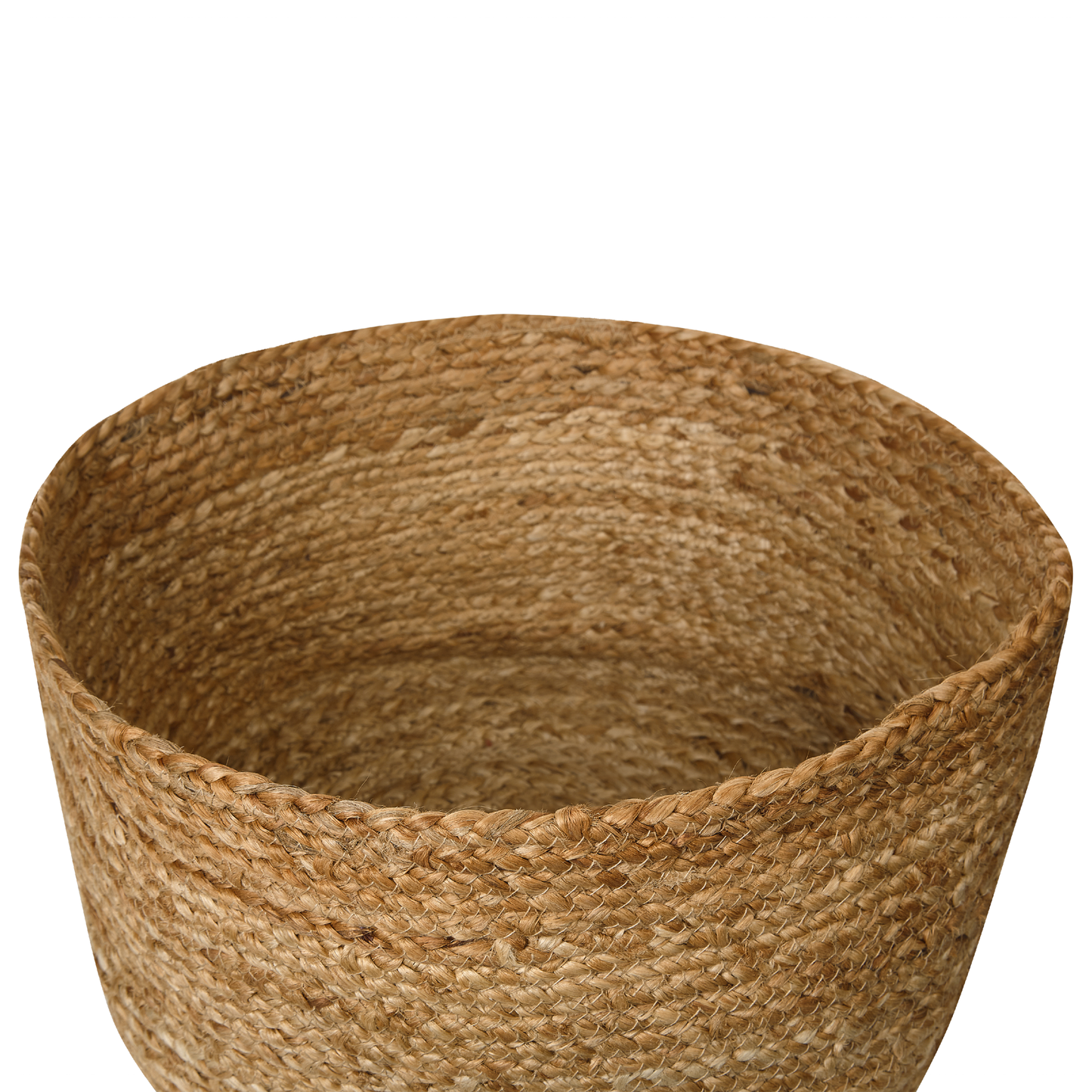 Aufbewahrungskorb Jute naturfarben / beige 3er Set RANWAL