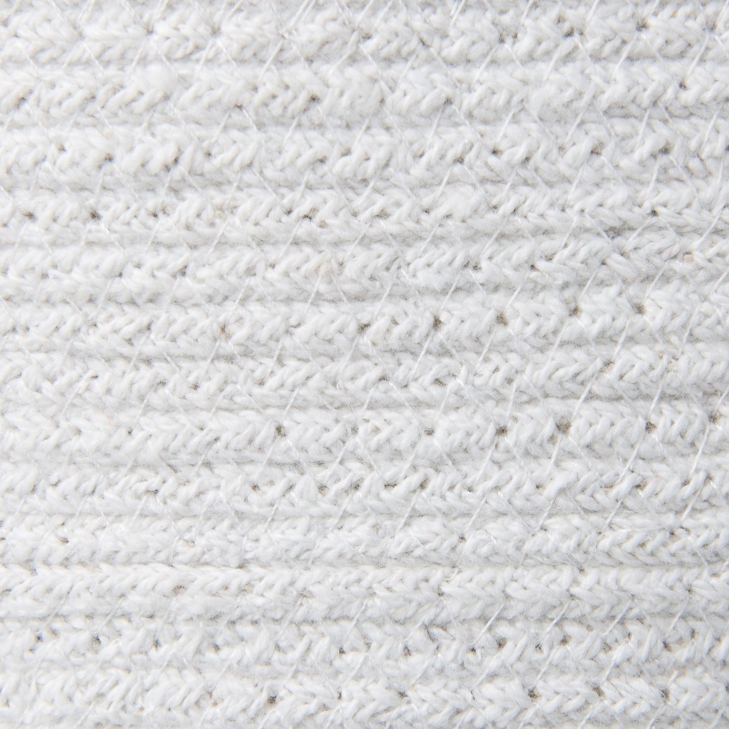 Textilkorb Baumwolle weiss / beige 3er Set BASIMA