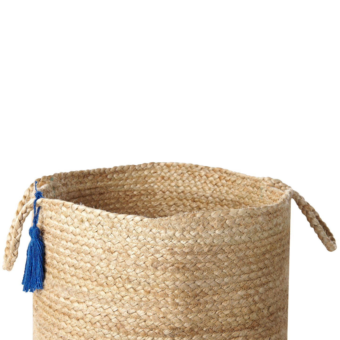 Aufbewahrungskorb Jute marineblau / beige 2er Set GAJAR