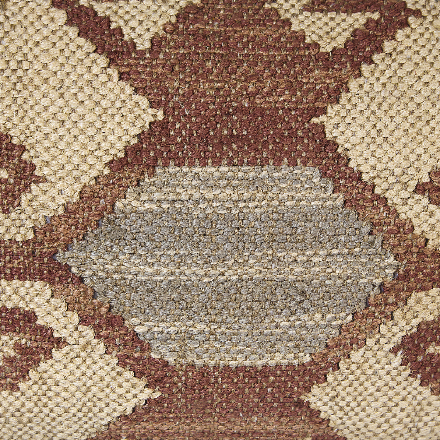 Dekokissen 2er Set URPAD Jute 45 x 45 cm Bunt Orientalisches Muster