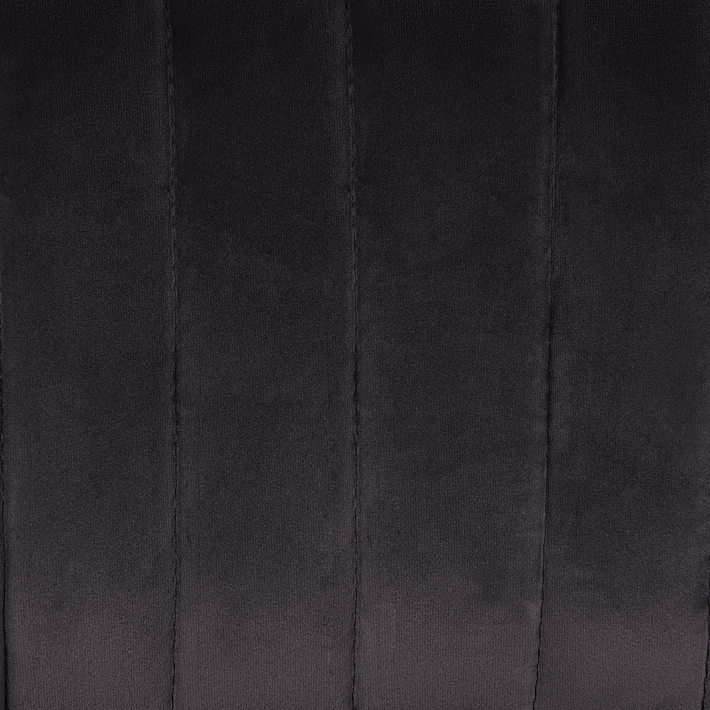 Esszimmerstuhl 2er Set SANILAC Samtstoff Schwarz