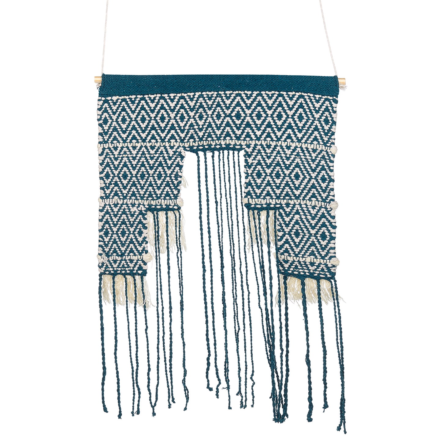 Wandbehang NADRA Baumwolle 77 cm Hellbeige