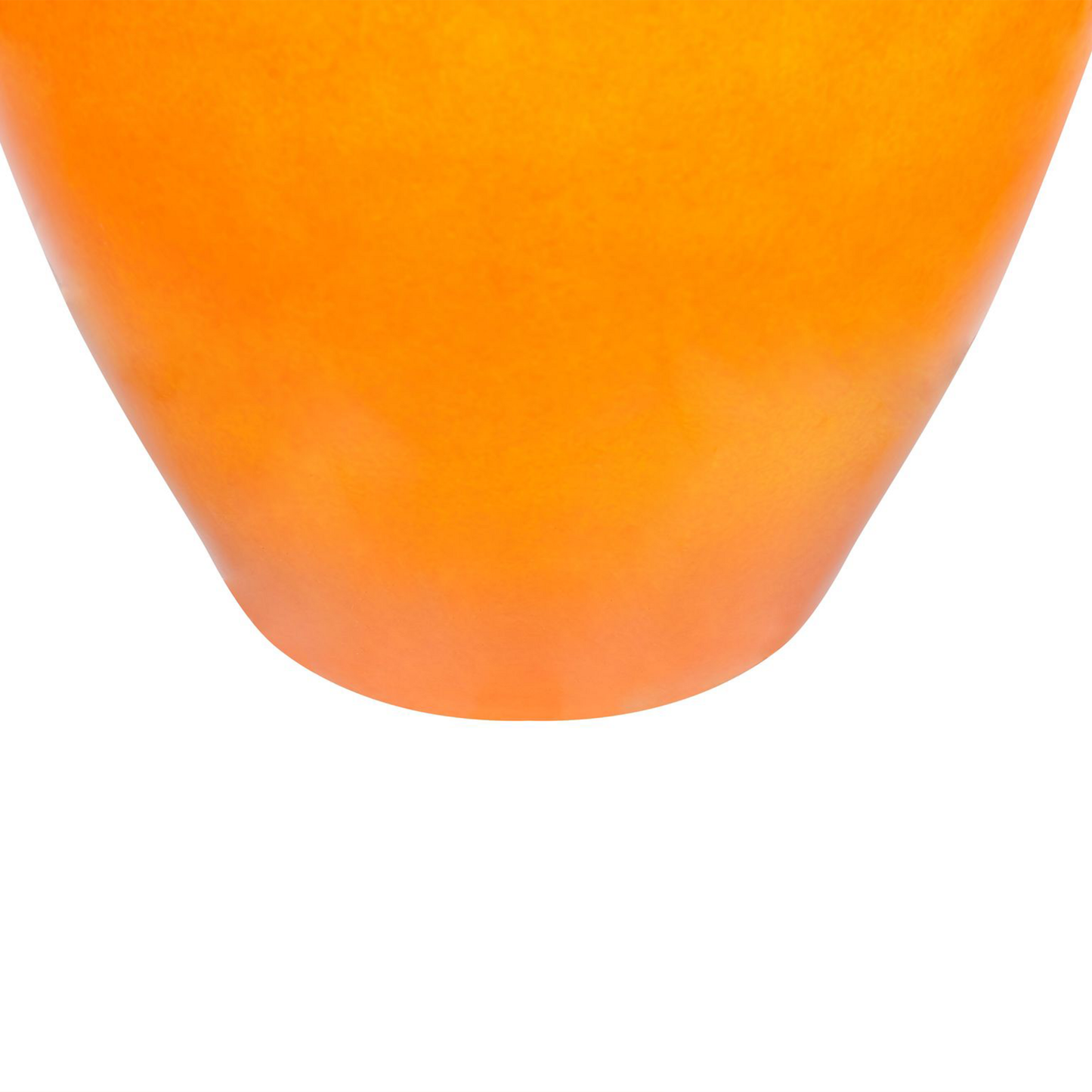 Blumenvase TERRASA Keramik 37 cm Orange