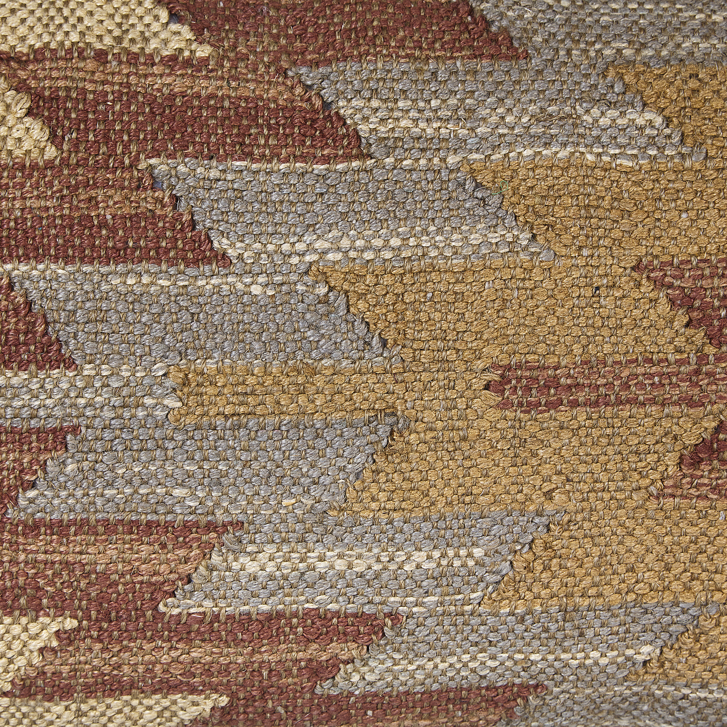 Dekokissen 2er Set DEEPOR Jute 30 x 50 cm Bunt Orientalisches Muster