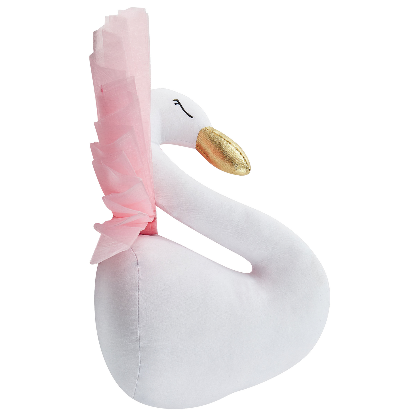 Wanddekoration für Kinder Schwan ODETTA Baumwolle 32 cm Weiss