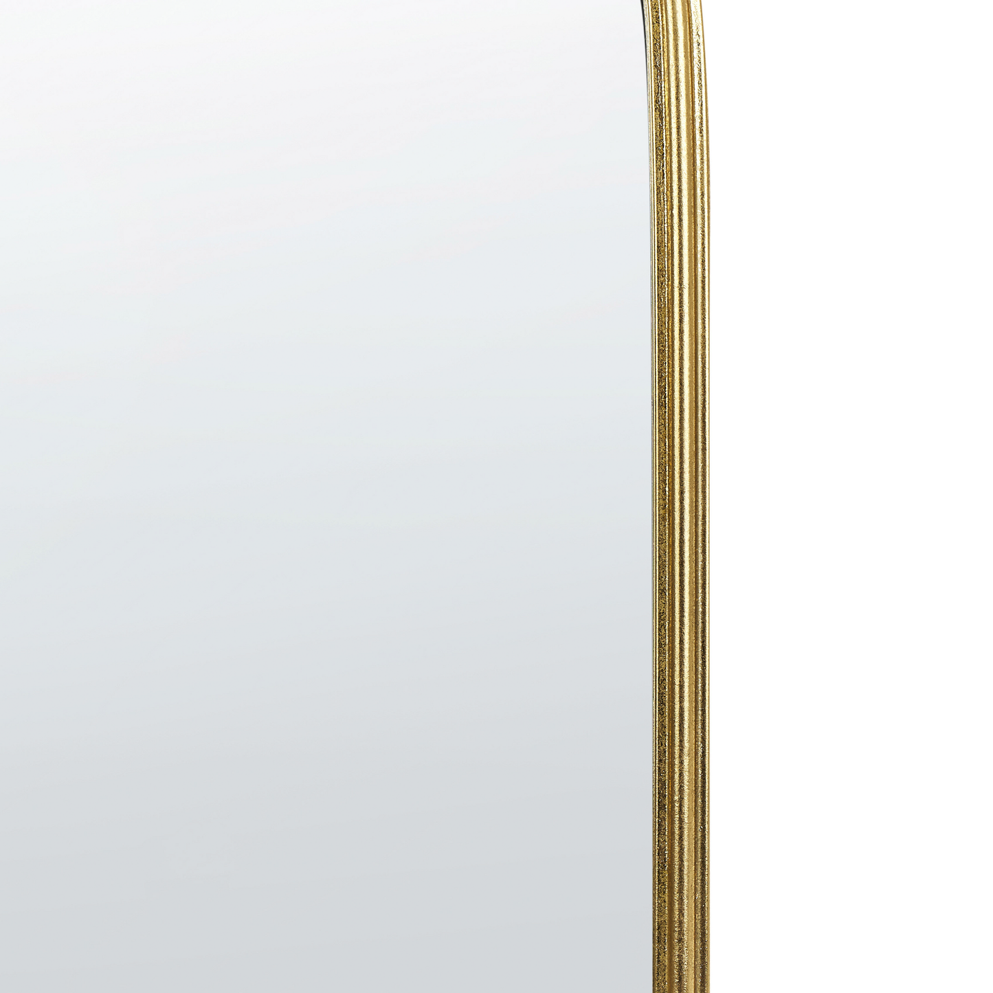 Wandspiegel ACONCHI 54 cm 100 cm Metall Gold