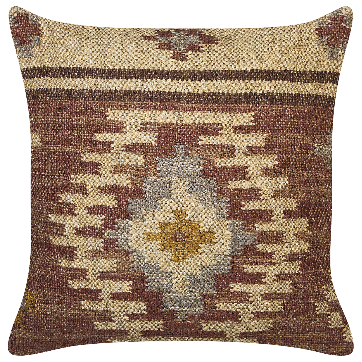 Dekokissen 2er Set BEEL Jute 45 x 45 cm Bunt Orientalisches Muster