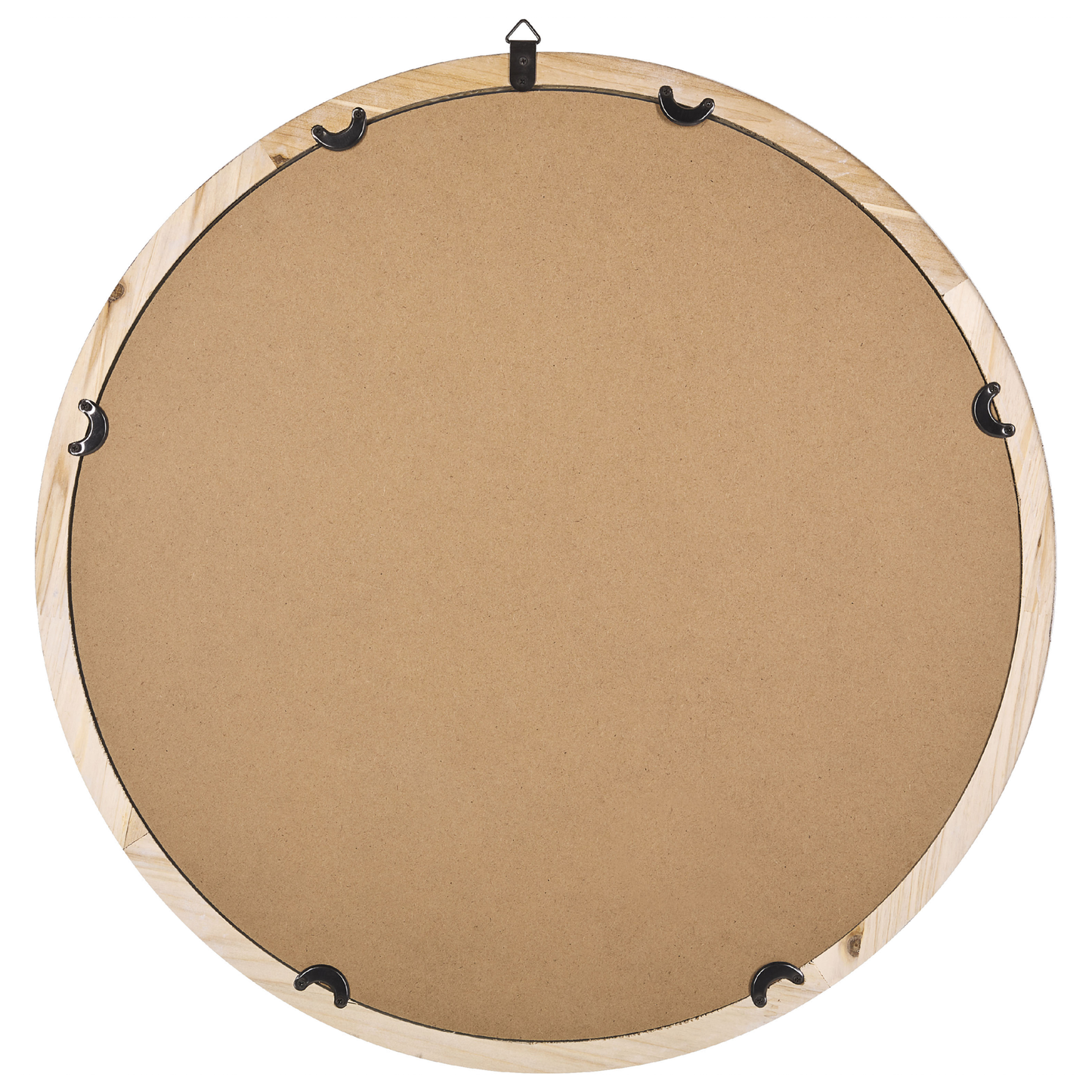Wandspiegel MONCLOVA 60 cm 60 cm Hellbraun