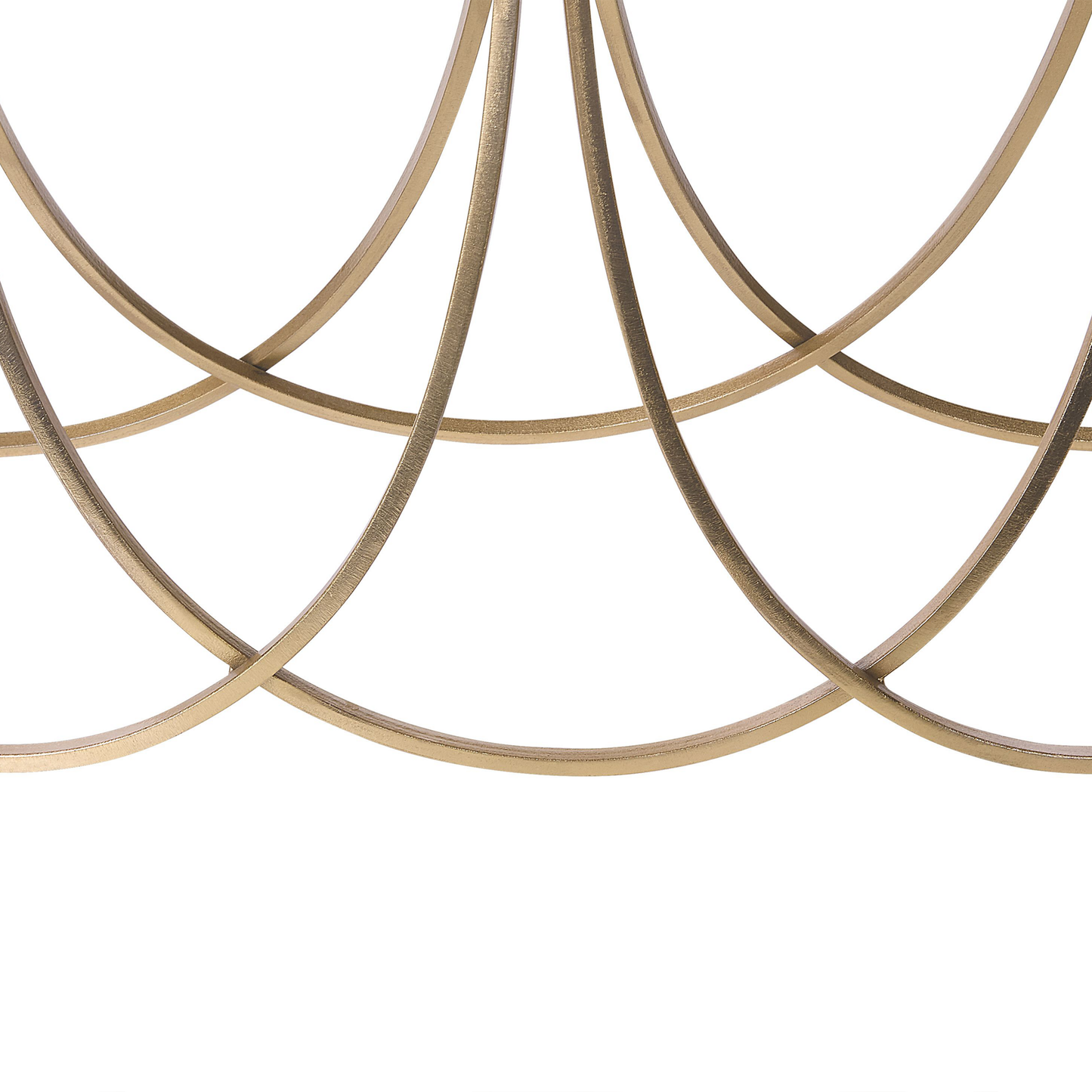 Kerzenständer BUARAN Metall 38 cm Gold
