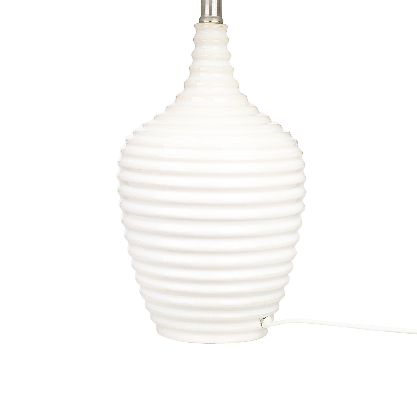 Tischleuchte CELESTE Keramik Beige