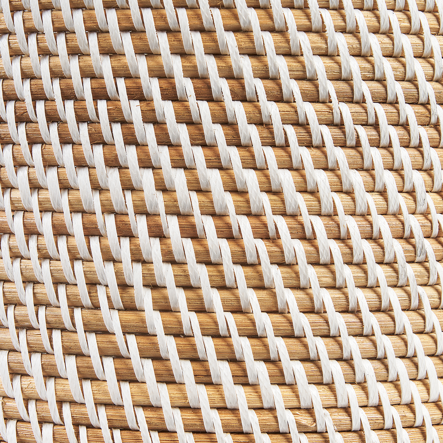 Korb mit Deckel Rattan naturfaben ⌀ 30 cm GADIS