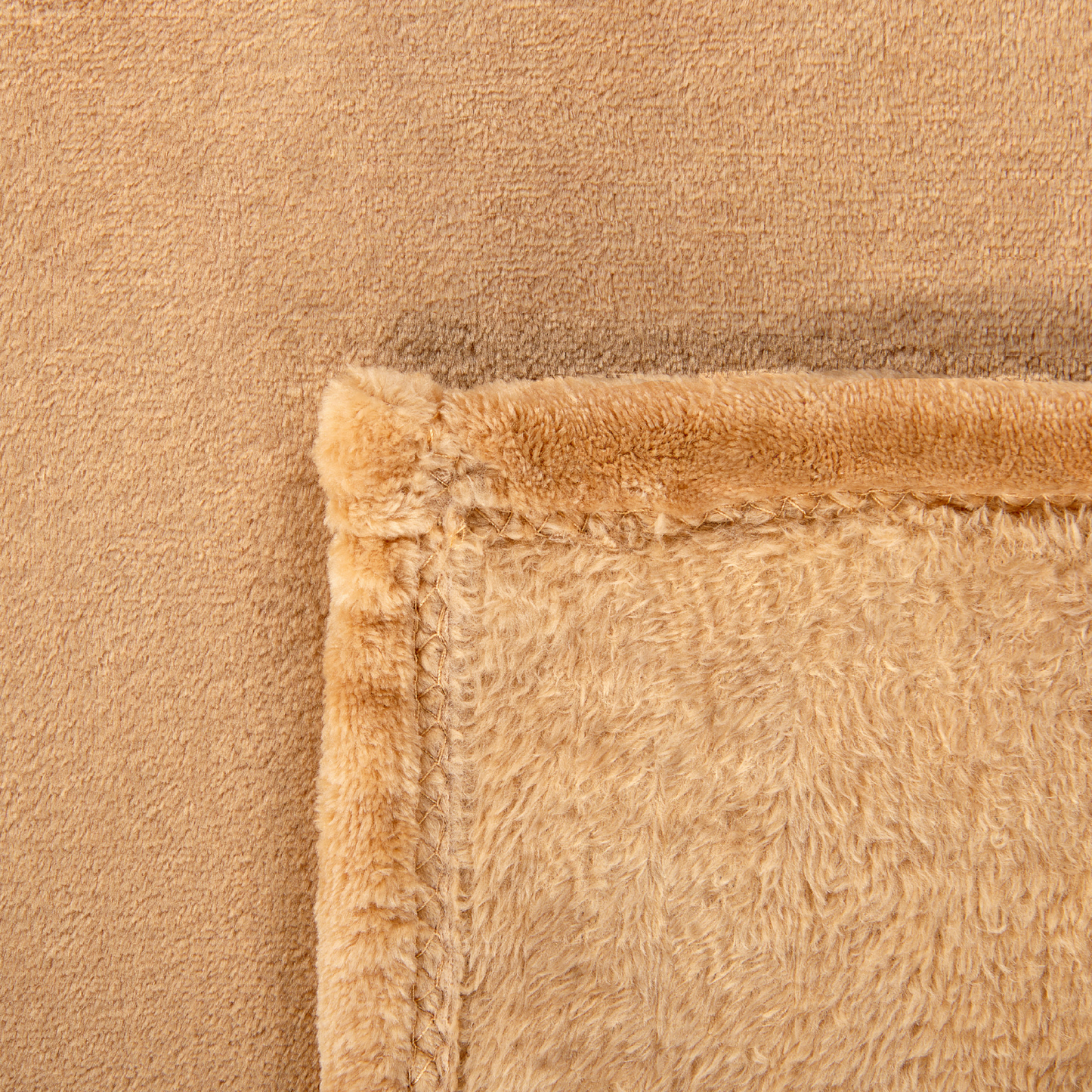 Kuscheldecke BAYBURT 200 x 220 cm Sandbeige