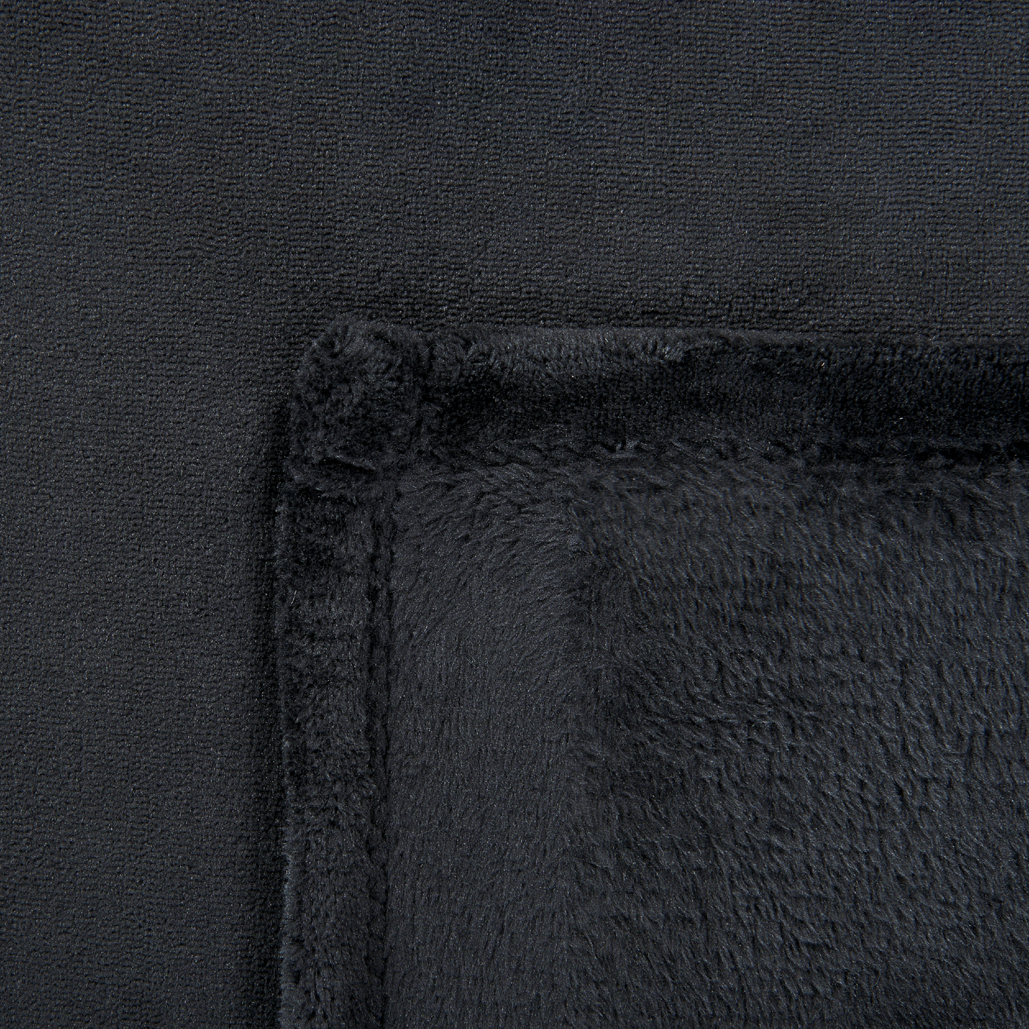 Kuscheldecke BAYBURT 200 x 220 cm Schwarz