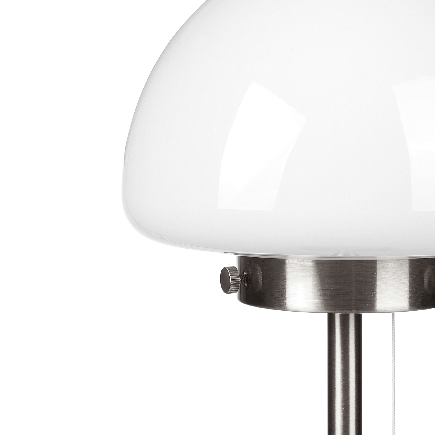 Tischleuchte MORUGA Metall Silber