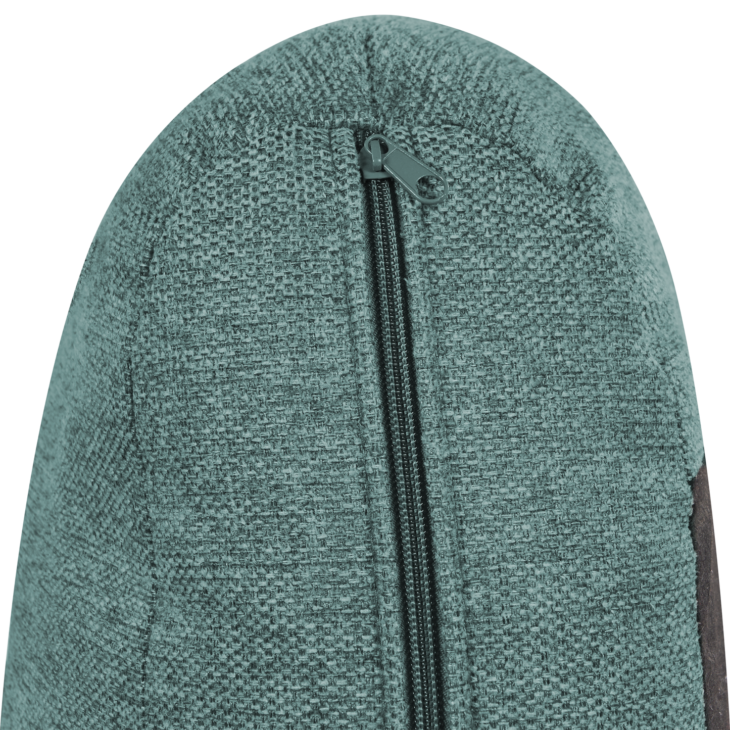 2-Sitzer Sofa Polsterbezug mintgrün / gold TROSA