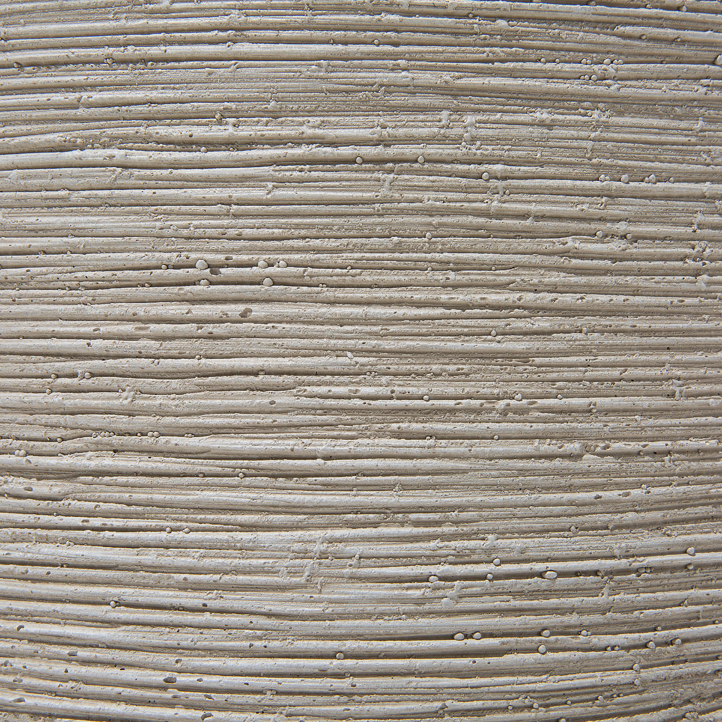 Blumentopf hellbeige rund 26 x 26 x 25 cm SAMOS
