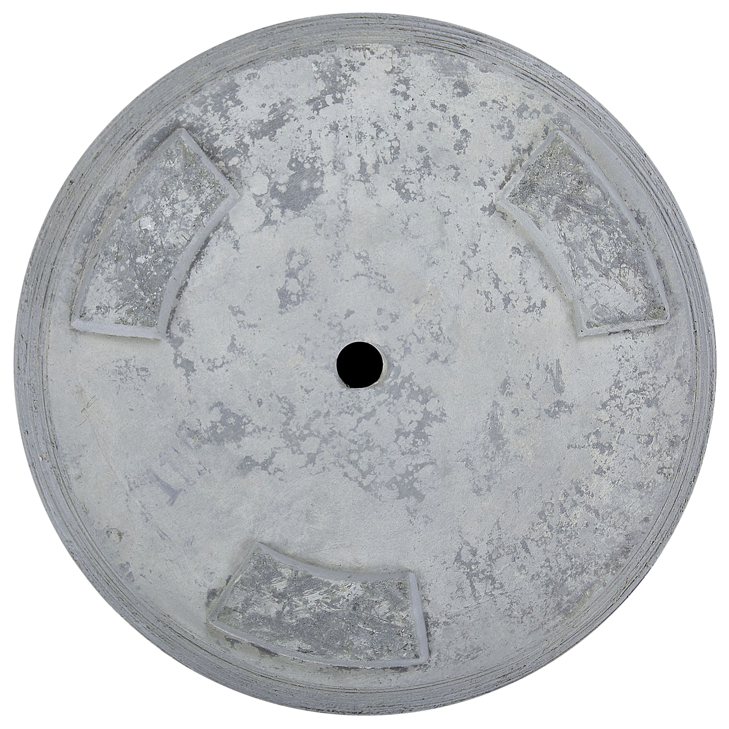 Blumentopf grau rund 26 x 26 x 25 cm SAMOS