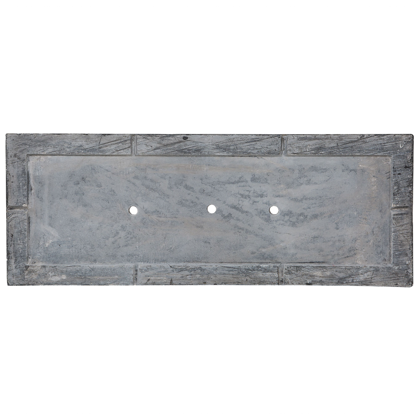 Blumentopf schwarz rechteckig 80 x 30 x 92 cm THIMENA