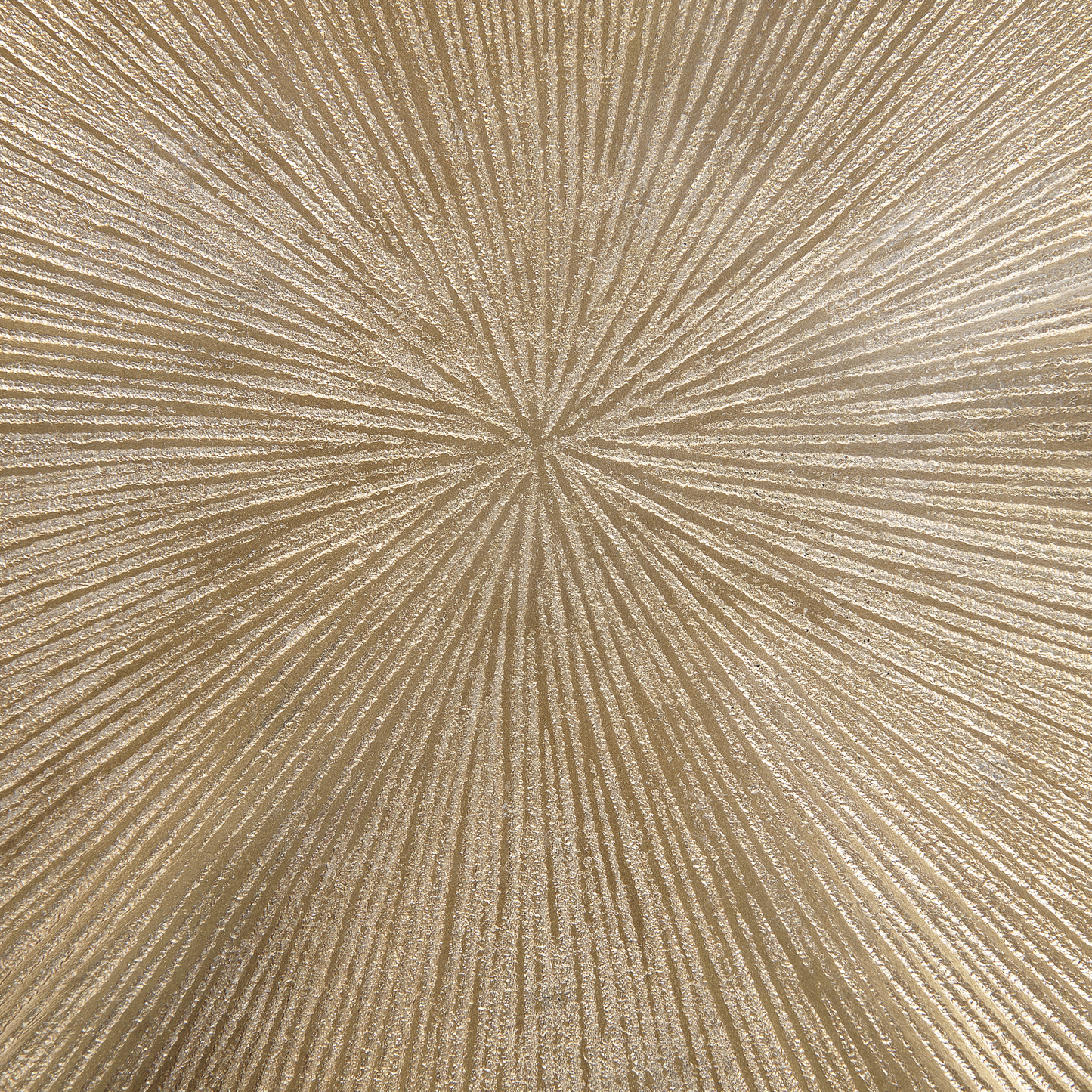 Beistelltisch gold / schwarz Blattform ø 37 cm PUDUR