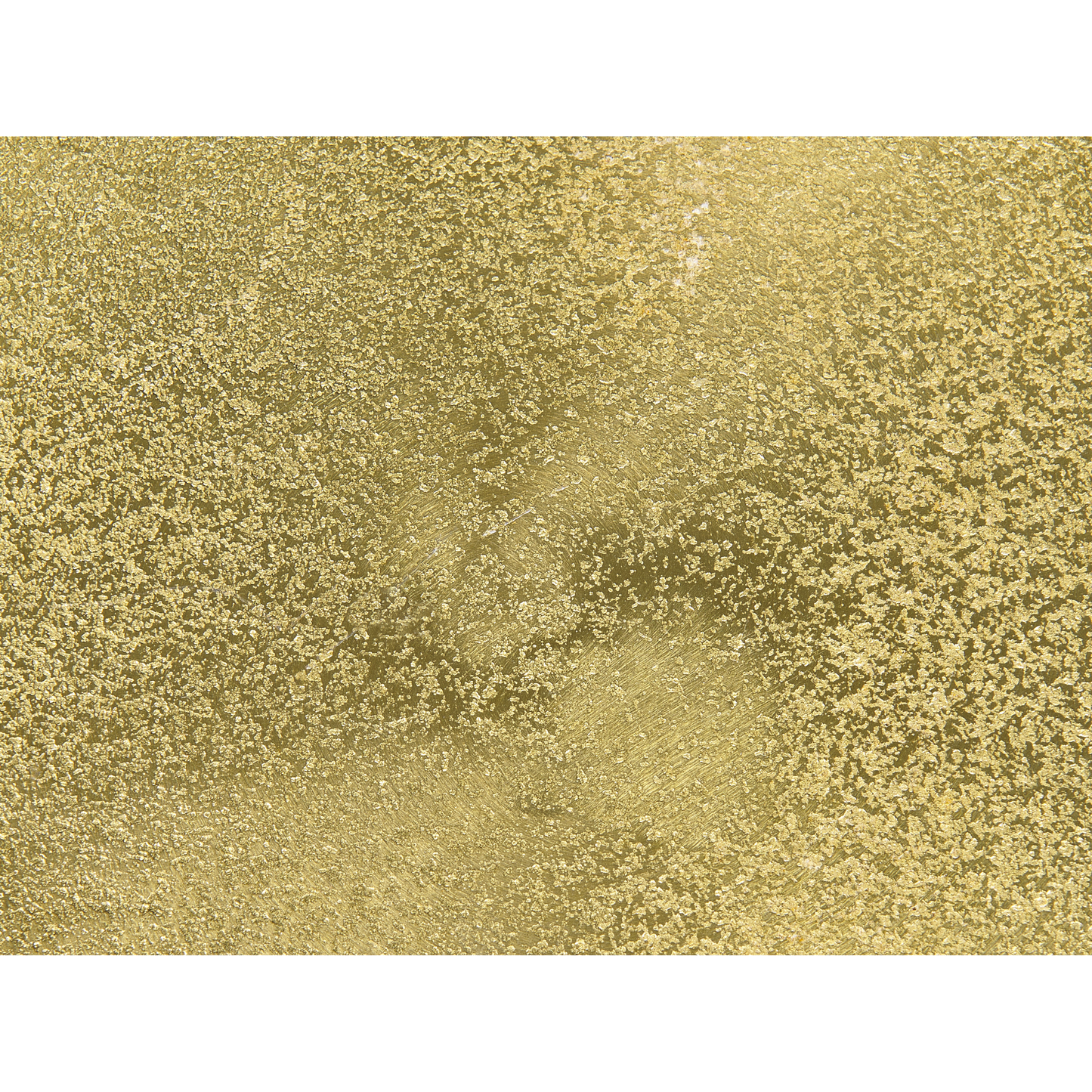 Beistelltisch Aluminium gold / schwarz rund ø 36 cm ERAVUR