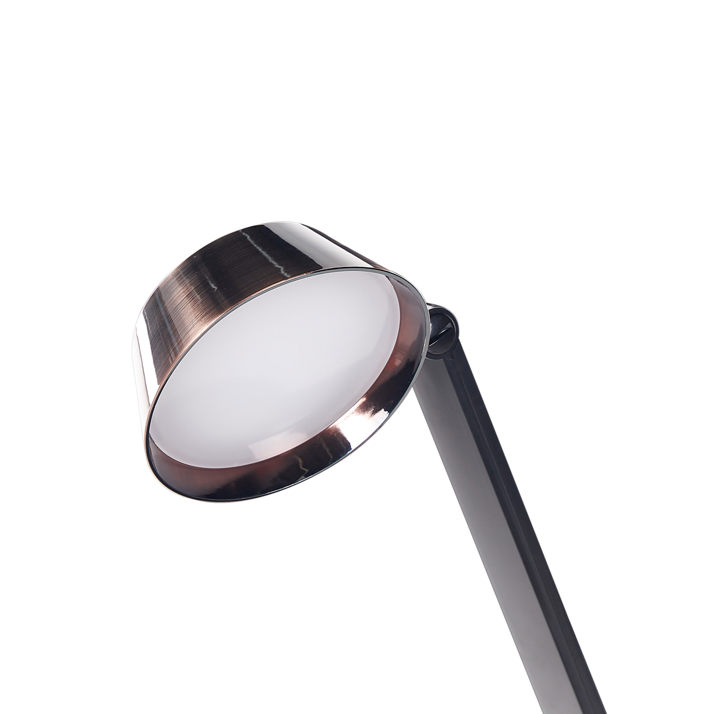 LED Schreibtischlampe CHAMAELEON mit Dimmer Metall Kupfer