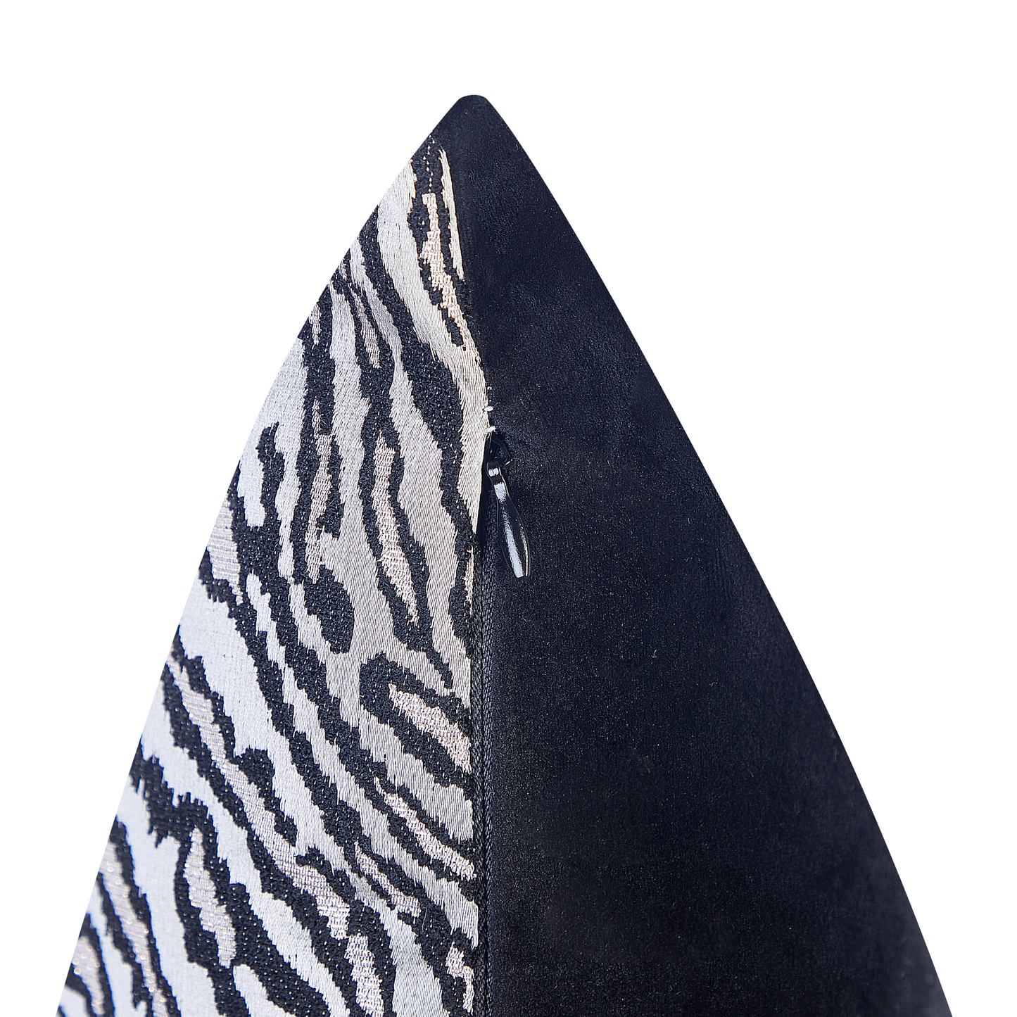 Dekokissen 2er Set MANETTI 45 x 45 cm Schwarz / Weiss Tiermuster