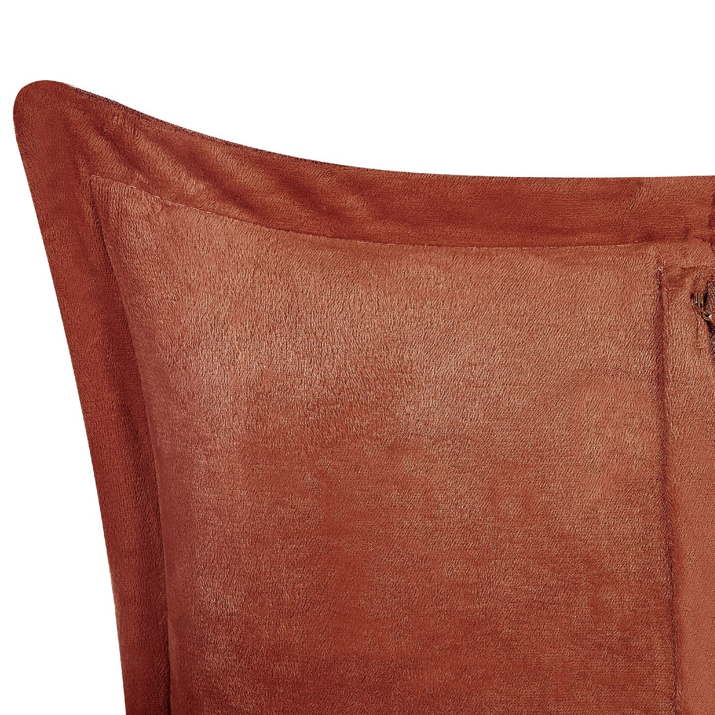 Dekokissen 2er Set ZINNIA Cord 47 x 27 cm Goldbraun Ohne Muster