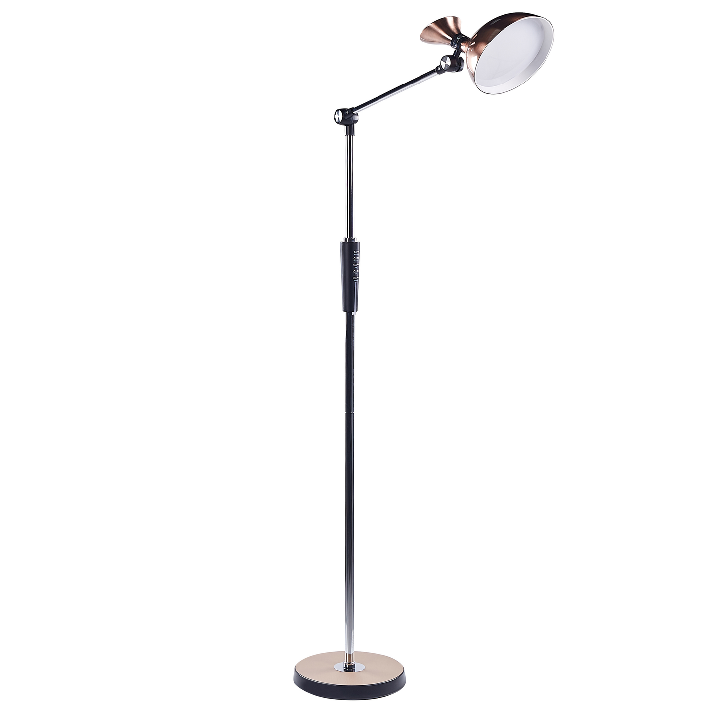 LED Stehlampe ANDROMEDA mit Dimmer Metall Kupfer